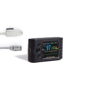 เครื่องวัดออกซิเจนปลายนิ้ว CONTEC รุ่น CMS60C จอ LCD : 1.8” สี, ใช้วัดระดับ % ออกซิเจนในร่างกาย SpO2 และค่าอัตราการเต้นหัวใจ PRbpm, แจ้งเตือนค่า Spo2 และค่า PRbpm สามารถตั้งค่าระดับ % ออกซิเจนและอัตราการเต้นหัวใจเพื่อแจ้งเตือนได้ รับประกันศูนย์ไทย 1 ปี