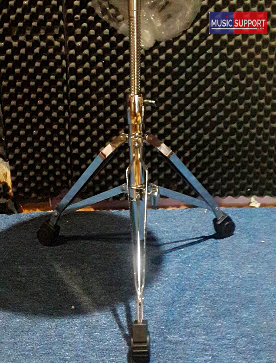 เก้าอี้กลองชุดเบาะอานม้าสีดำ รุ่น DG-T500