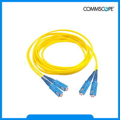 AMC-2266-03 TeraSPEED® SC to SC, Fiber Patch Cord, 1.6 mm Duplex, LSZH MOQ=1 PC.*
