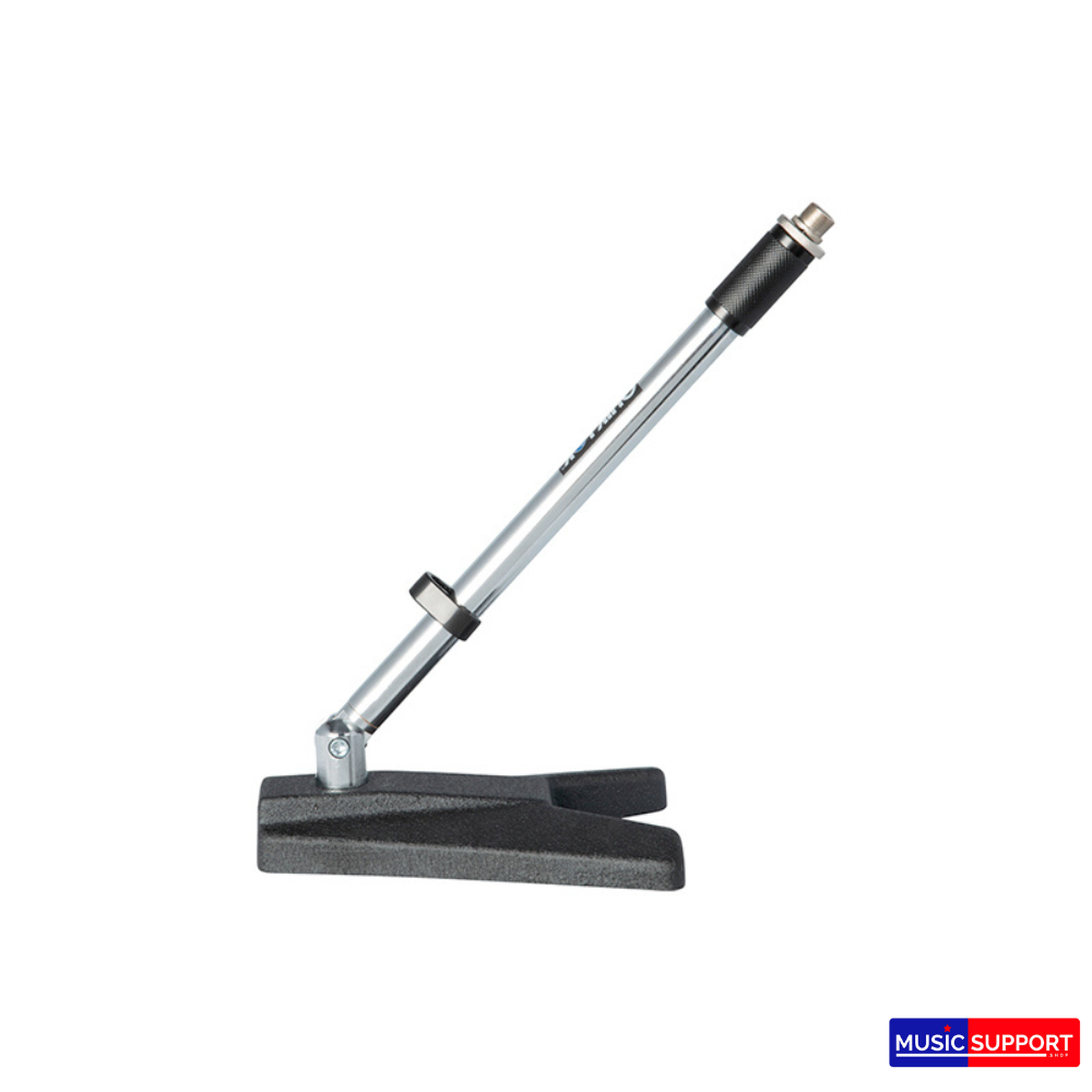ขาไมค์ตั้งโต๊ะ Quiklok A-114 Chrome EU desk-top microphone stand