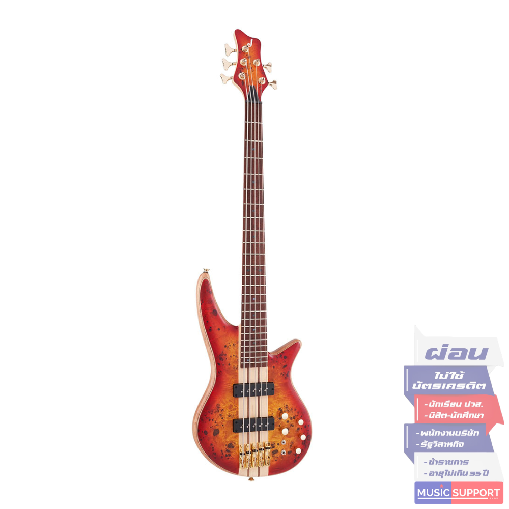 เบสไฟฟ้า Jackson Pro Spectra Bass V NT Cherry Burst