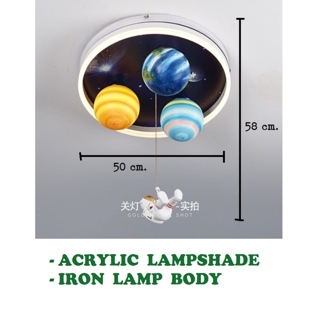 CT169A108 SOTMIA โคมไฟมนุษย์อวกาศ โคมไฟแต่งห้องเด็ก โคมไฟ โคมไฟห้องนอน