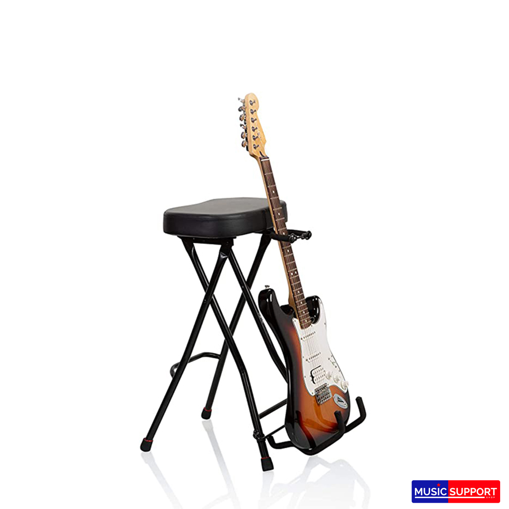GATOR GFW-GUITAR STOOL WITH STAND เก้าอี้สำหรับนั่งเล่นกีตาร์ พร้อมขาตั้งกีตาร์