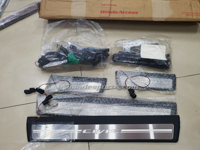 กาบบันได Civic FB Honda Access LED แท้