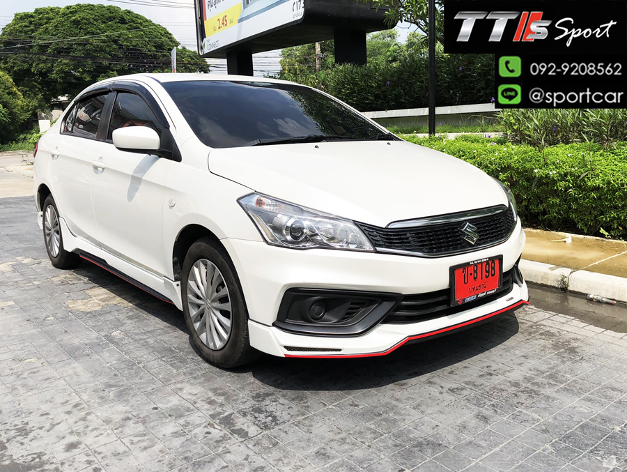 ชุดแต่ง Suzuki Ciaz 2020 2021 TTS Sport - สเกิร์ต ciaz แต่งสวย, ของแต่ง อุปกรณ์ตกแต่ง ซูซูกิ เซียส 2020 ใหม่ล่าสุด byแต่งรถTTS