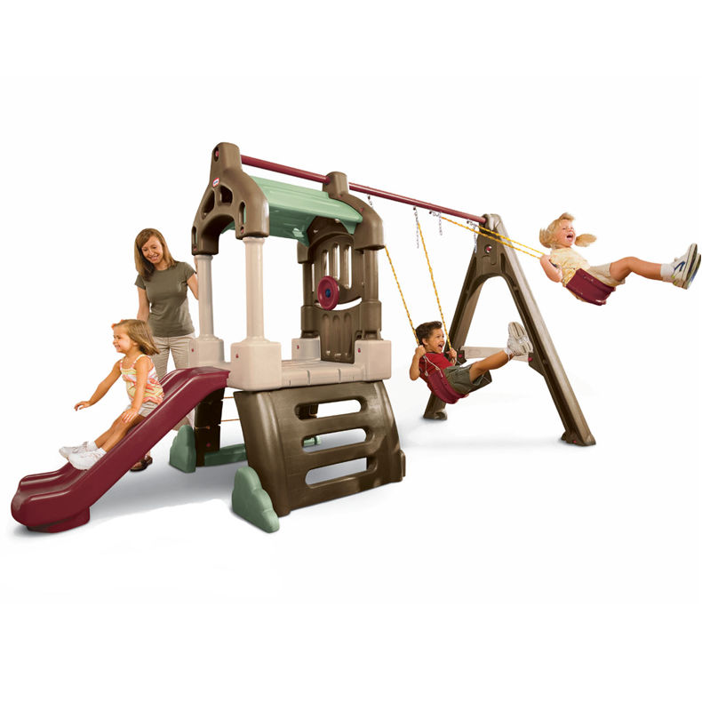 Little Tikes Clubhouse™ Swingset - Brown