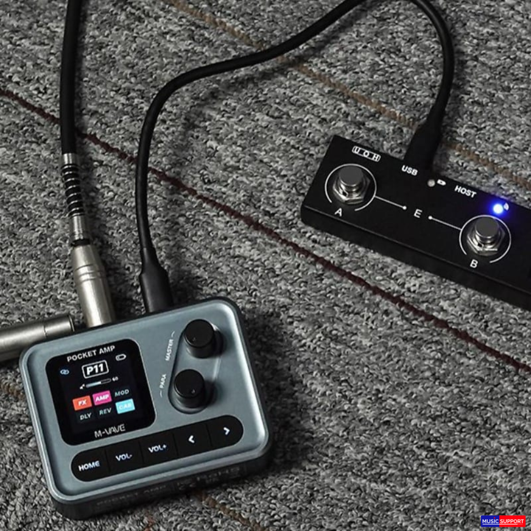 เอฟเฟคกีตาร์ M-VAVE Pocket Amp