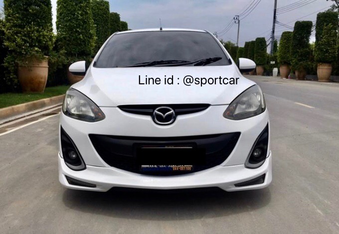 ชุดแต่งรอบคัน Mazda2 2012 2014 2016 FireWar, สเกิร์ตแต่งMazda2 5ประตู 4ประตู, ของแต่ง มาสด้า2