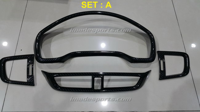 ชุดตกแต่ง Kevlar CRV G5 (Front Console Zone) 2018-2021