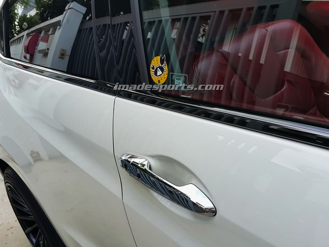 ชุดตกแต่งขอบหน้าต่าง Civic FC (Black Titanium/ VIP)