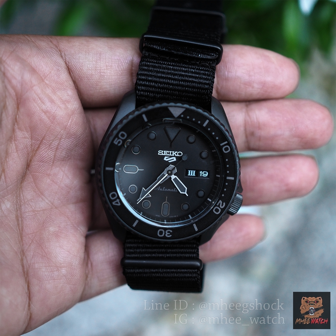 SEIKO Sport Automatic New Logo Super Black OUT JDM JAPAN SET SBSA025 very rare item discontinued