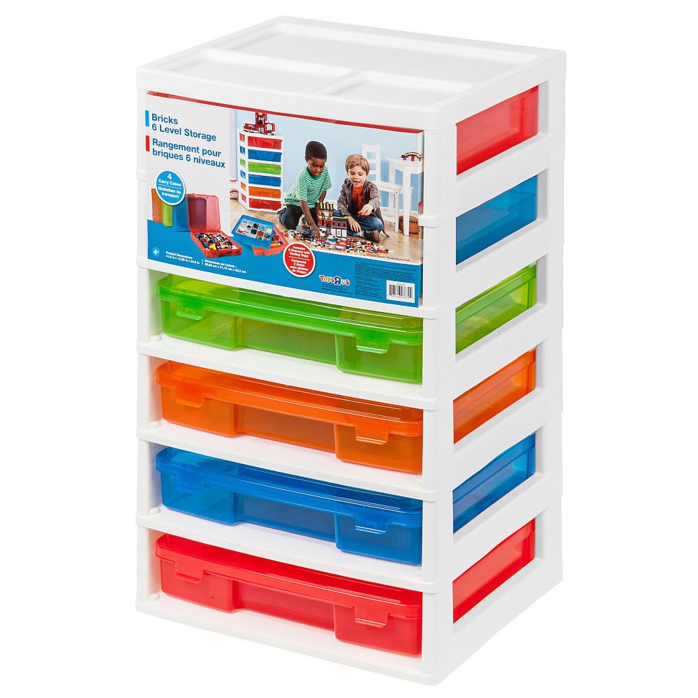 Bricks 6 Level Storage กล่องเก็บเลโก