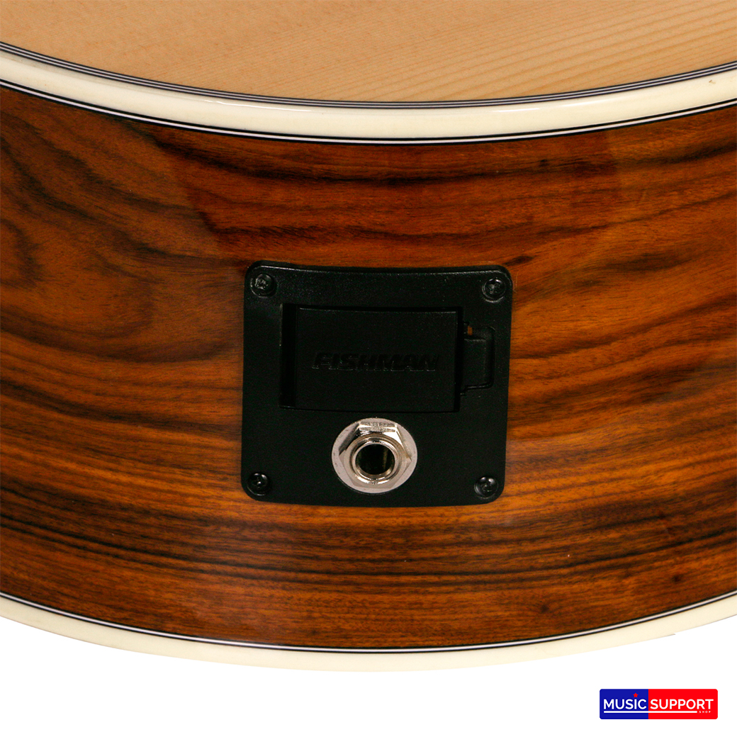 Saga SF850GE Acoustic Guitar กีตาร์โปร่ง + กระเป๋า