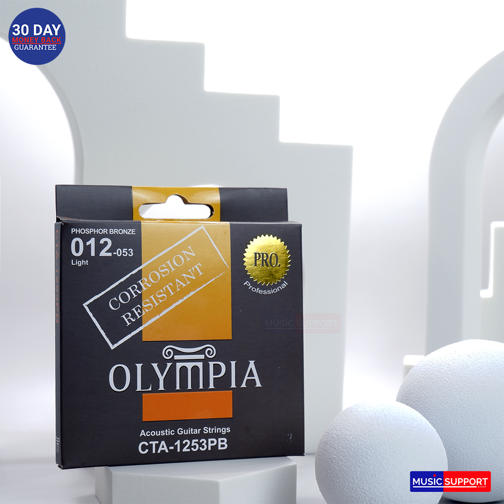 สายกีตาร์โปร่งเคลือบกันสนิม Olympia CTA-1253PB