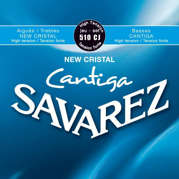 สายกีตาร์คลาสสิค Savarez NEW CRISTAL CANTIGA HIGH TENSION 510CJ