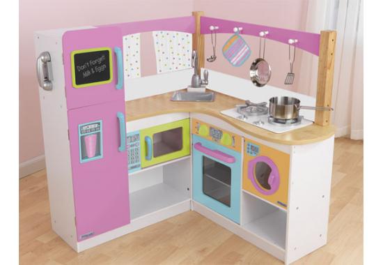 Kidkraft big & bright grand gourmet corner kitchen