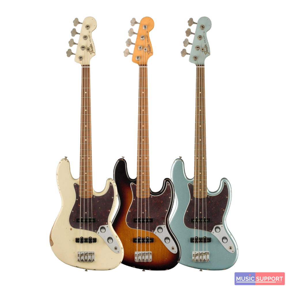 เบสไฟฟ้า Fender 60th Anniversary Road Worn Jazz Bass