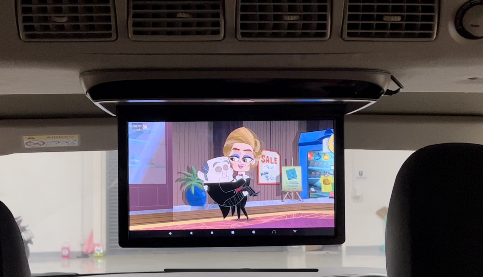 จอเพดานแอนดรอยด์ จอทัสได้ ขนาด 13 นิ้ว HDM P13