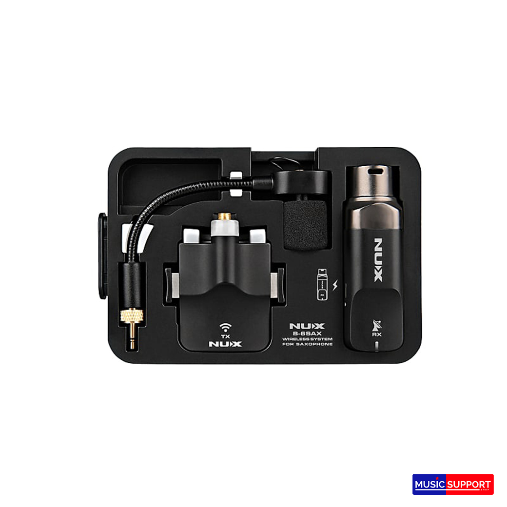 NuX B-6 Wireless system for Saxophone microphone ไวเลสแซกโซโฟน