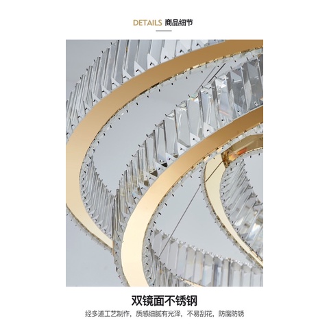 CT002A024 SOTMIA LUXURY CRYSTAL MODERN CHANDELIER แชนเดอเรีย โคมไฟเพดาน โคมระย้า โคมไฟระย้า โคมไฟระย้าโมเดิร์น แต่งห้อง