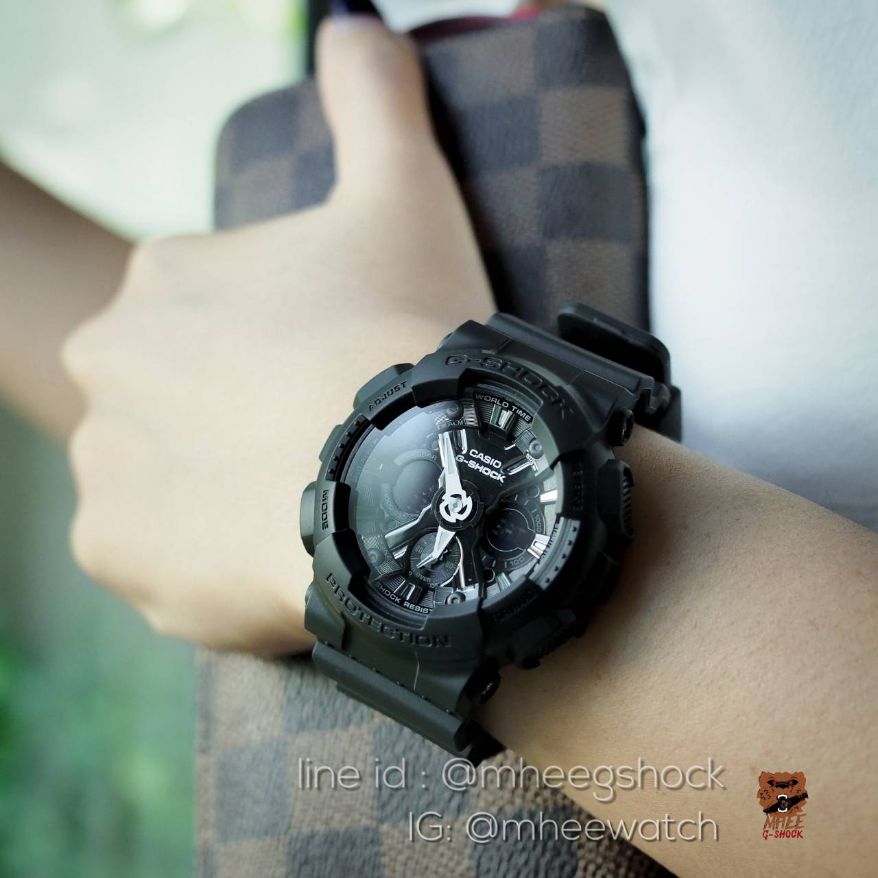 G-Shock mini black GMA-S120MF-1ACR