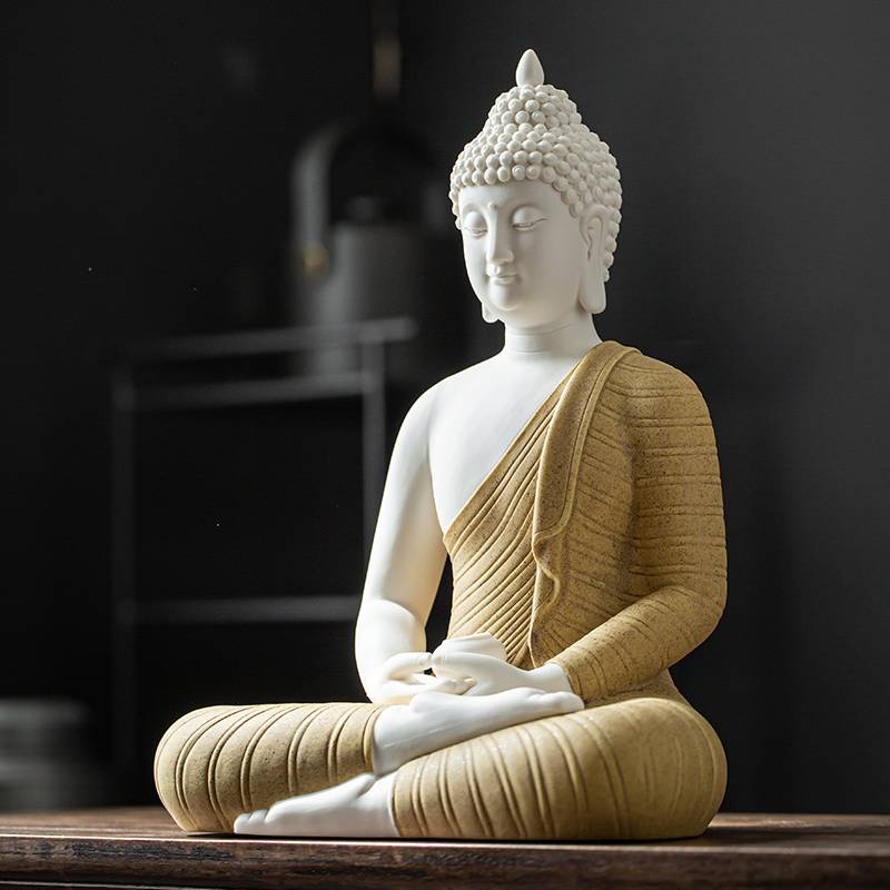 CT125B084 HAOYUN โคมไฟพระพุทธรูป พระพุทธรูป พระพุทธรูปปางสมาธิ โคมไฟLed ของตกแต่งห้อง