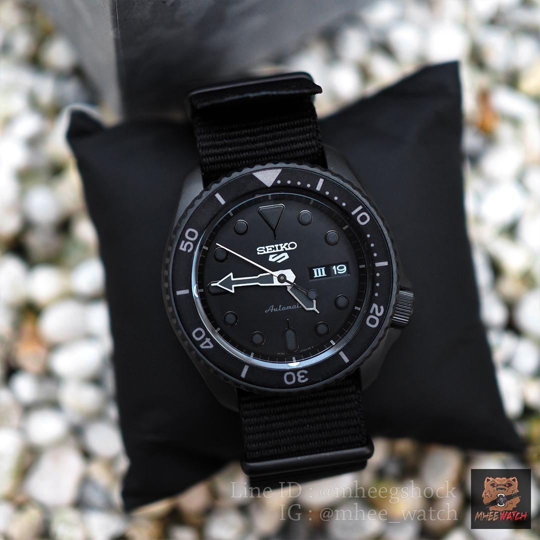 SEIKO Sport Automatic New Logo Super Black OUT JDM JAPAN SET SBSA025 very rare item discontinued