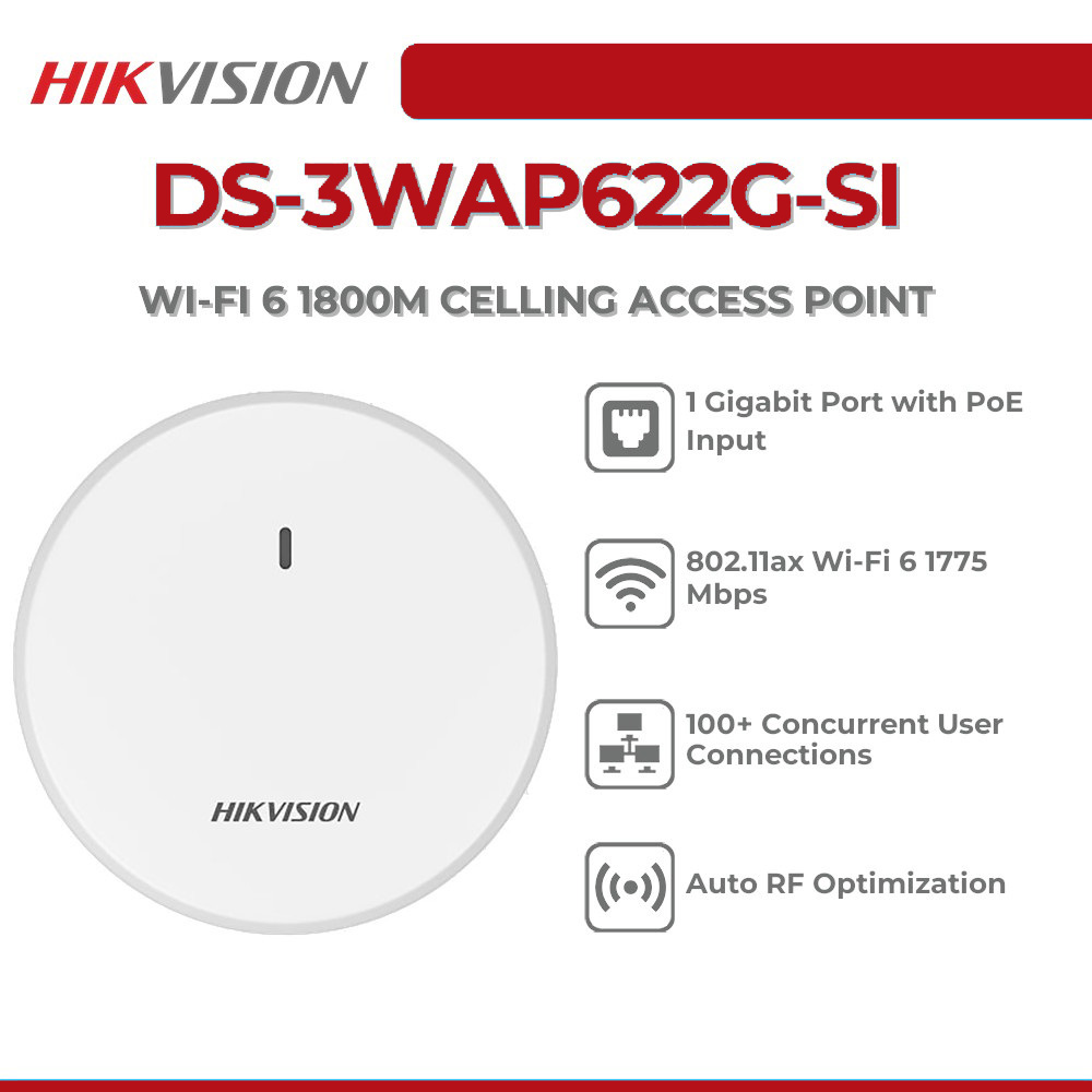 Hikvision Wifi 6 PoE Access Point