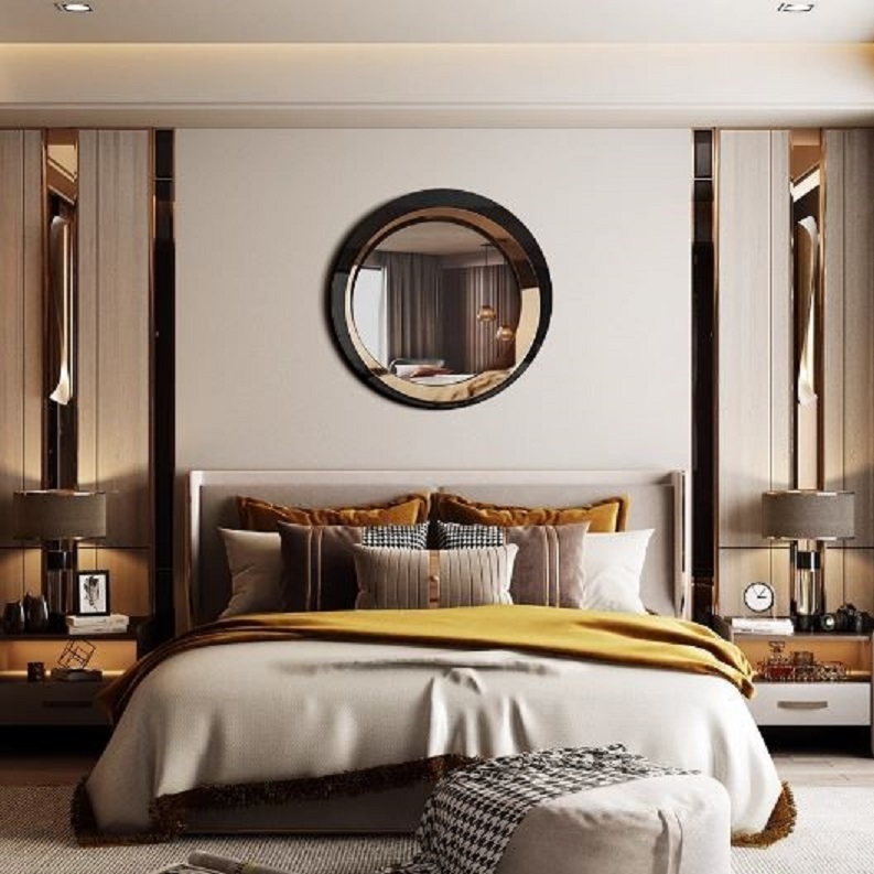 CT218G014 SOSHOKU กระจกตกแต่งผนัง ตกแต่งบ้าน ร้านอาหาร Wall decoration กระจกฮวงจุ้ย