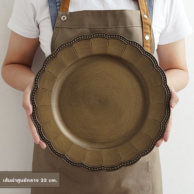 CT040E009 HOMMY ถาดทอง ถาดใส่อาหาร ถาด ถาดถ่ายรูป ถาดขนม ถาดเหล็ก ถาดอเนกประสงค์ พร็อพถ่ายรูป ถาดถ่ายรูป อุปกรณ์บนโต๊ะ