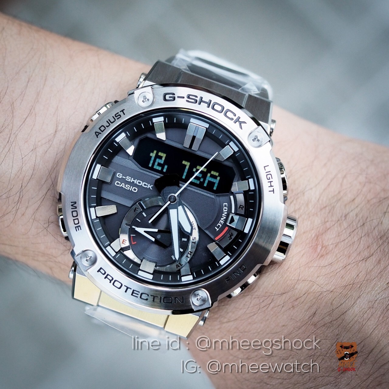 นาฬิกา G-Shock G-Steel รุ่น GST-B200D-1 ของแท้ ประกันศูนย์ CMG