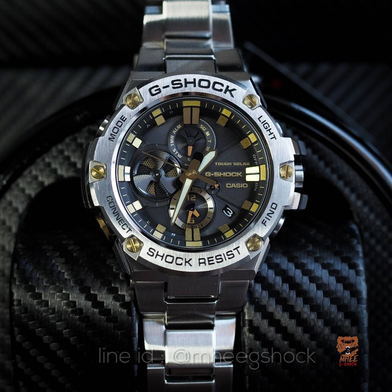 นาฬิกา Casio G-Shock G-Steel รุ่น GST-B100D-1A9 (RARE ITEM) ของแท้