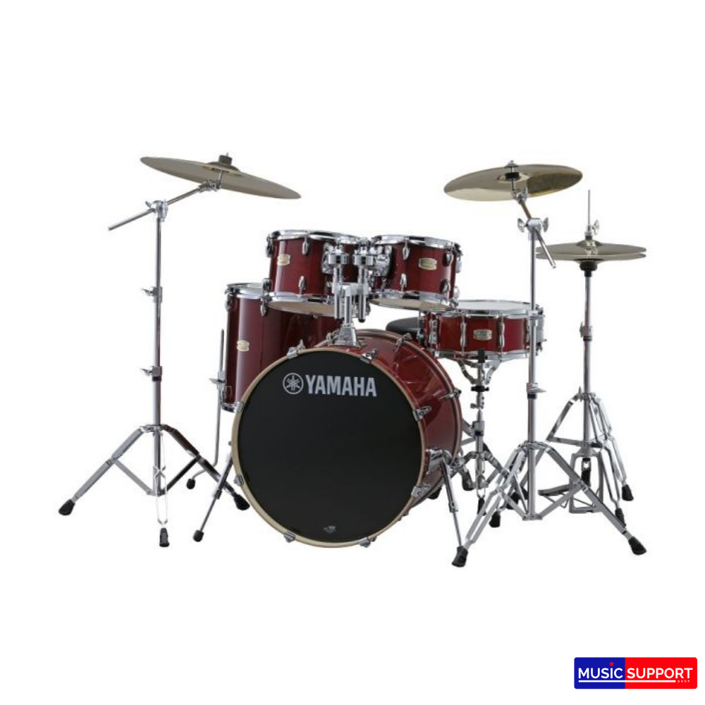 กลองชุด Yamaha รุ่น Stage Custom Birch+Hardware รหัส SBP2F5+HW780 (ไม่รวมฉาบ, แฉ, เก้าอี้)