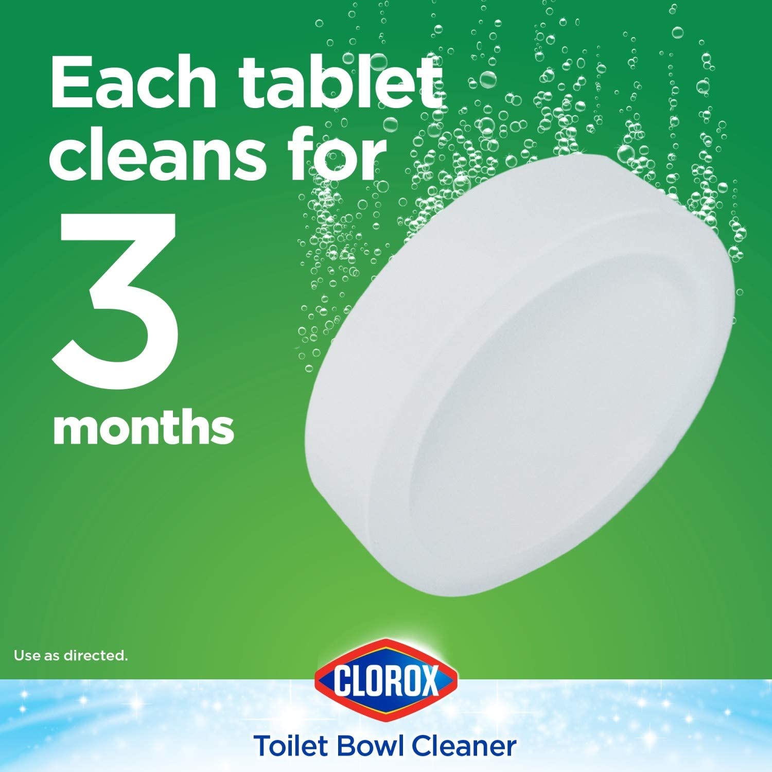 Clorox Automatic Toilet Bowl Cleaner เม็ดทำความสะอาด ฆ่าเชื้อโรค โถชักโครกอัตโนมัติ