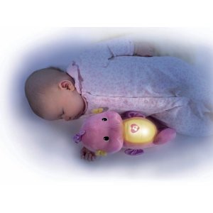 Fisher Price Ocean Wonders Soothe and Glow Seahorse Pink ม้าน้ำกล่อมนอนสีชมพู ของแท้นำเข้าจากอเมริกา
