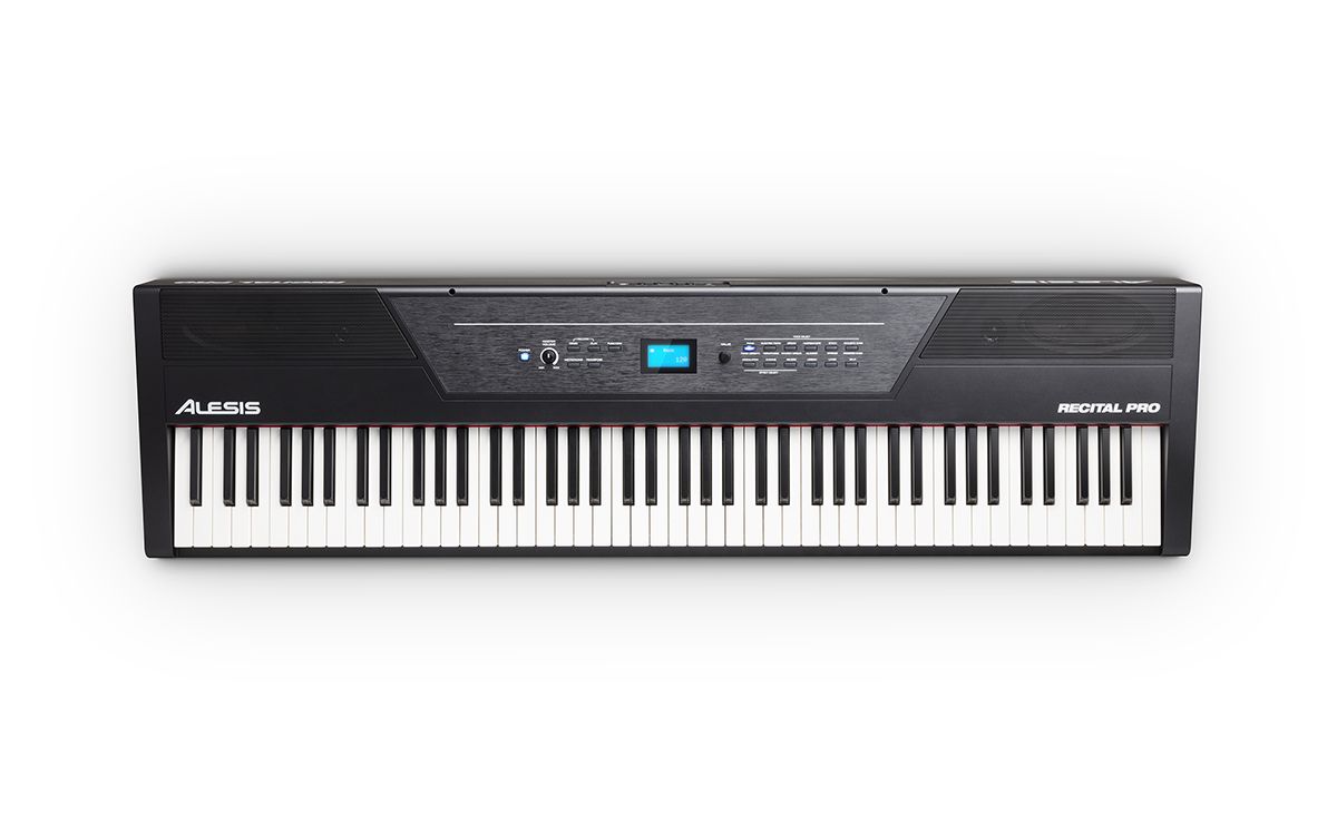Alesis Recital Pro 88-Key Digital Piano with Hammer-Action Keys