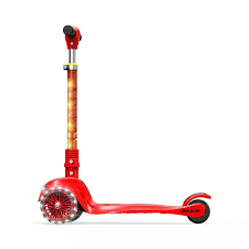 Jetson Disney Cars 3 Wheel Kick Scooter สกู๊ตเตอร์เด็ก 3 ล้อมีไฟ ลายดิสนีย์คาร์
