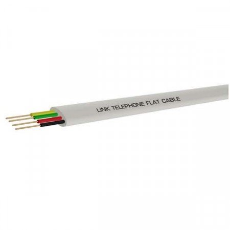Link UL-0054 FLAT Telephone 26 AWG 4C 100M.*/Easy Box