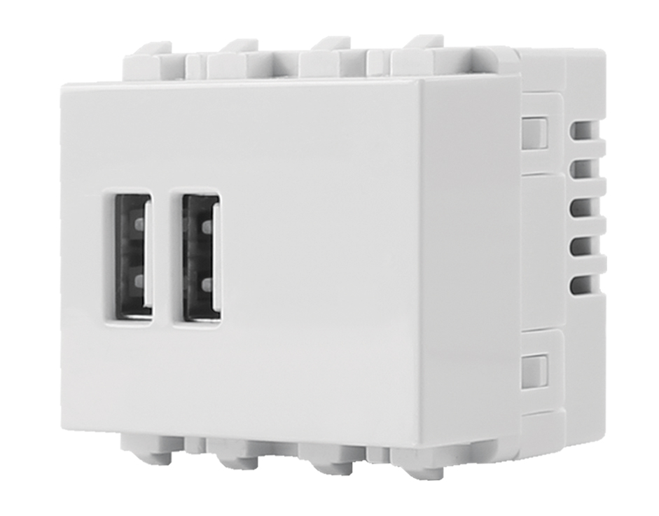 เต้ารับไฟฟ้า USB 5VDC 2.4A