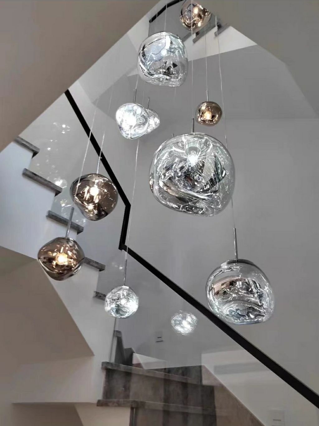 CT203A185 SOTMIA Nordic CHANDELIER โคมระย้า โคมระย้าสไตล์นอร์ดิก chandelier duplex building