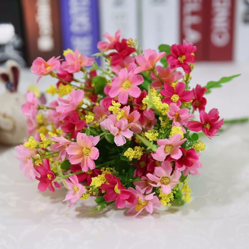 ช่อดอกเดซี่ DAISY ดอกไม้ปลอม ดอกไม้ประดิษฐ์ ดอกไม้สวยๆ ST503E811