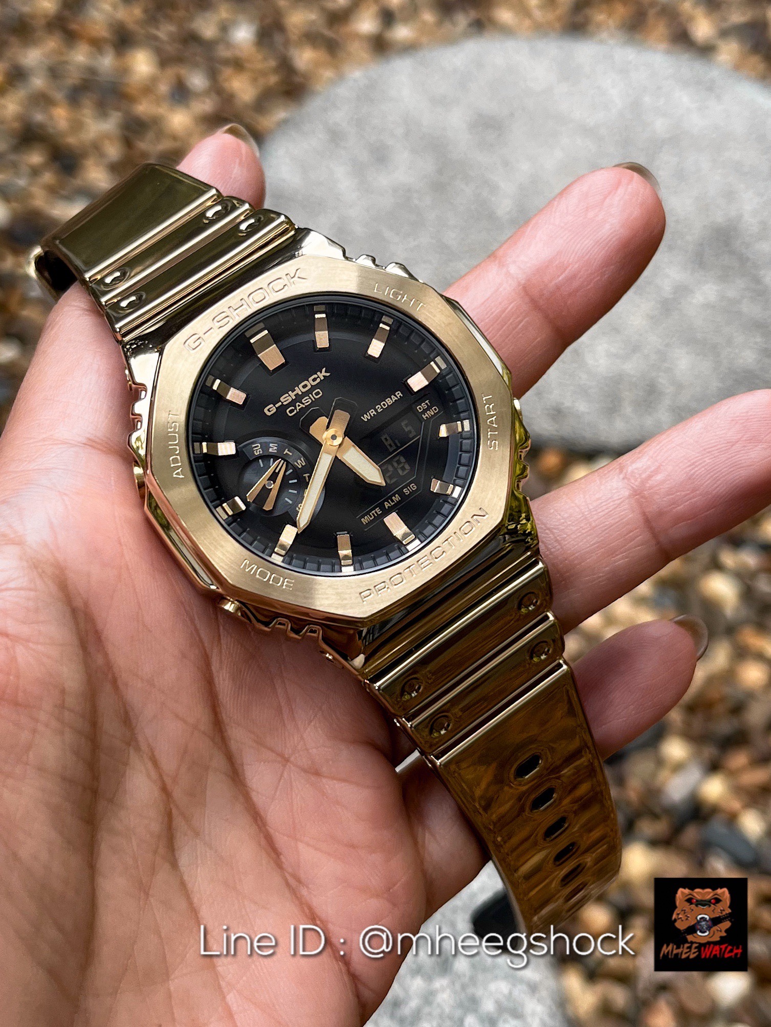 G-Shock Gold Mettalic GM-2100YMG-9A