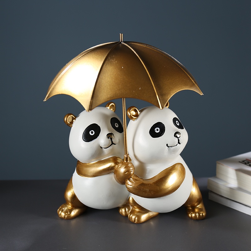 CT155B109 FAMITOSS หมีแพนด้า ของตั้งโชว์ ของแต่งบ้าน โมเดล