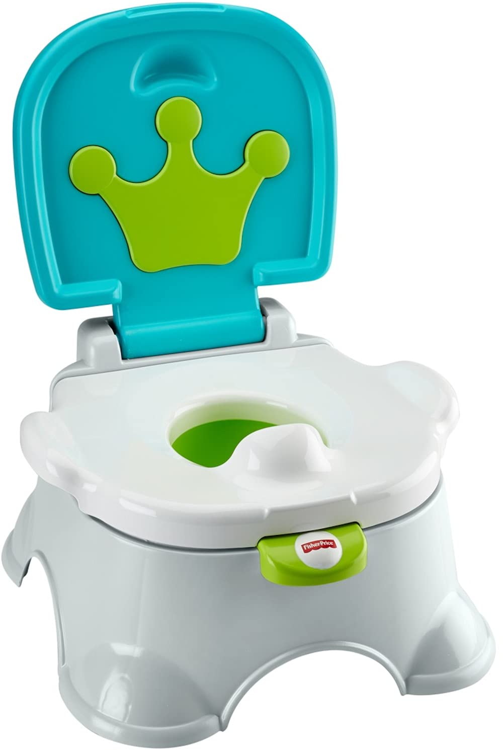 Fisher Price Royal Stepstool Potty - Blue กระโถนเด็กฝึกขับถ่าย