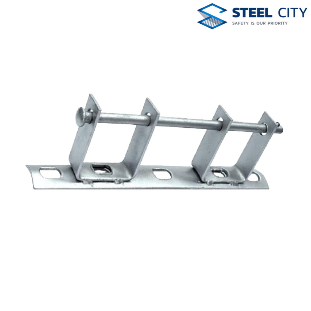 "STEEL CITY" HSR51 แทรคช่องไฟฟ้าอาบสังกะสี 1 ช่อง ความหนา 5.0 มม. (Hot Dip Galvanized Secondary Racks)