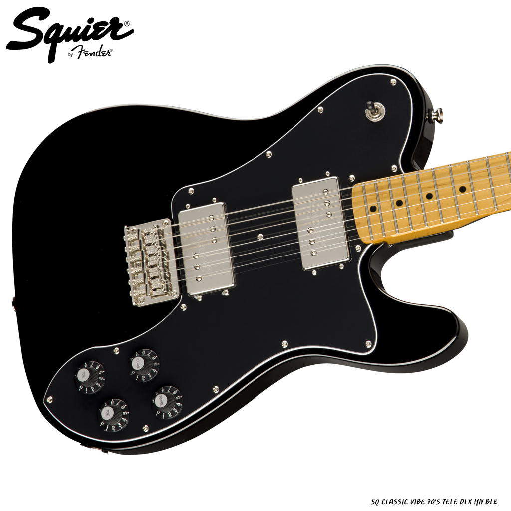 Squier Classic Vibe '70s Telecaster Deluxe MN Black