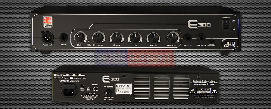 หัวแอมป์เบส Eden E300