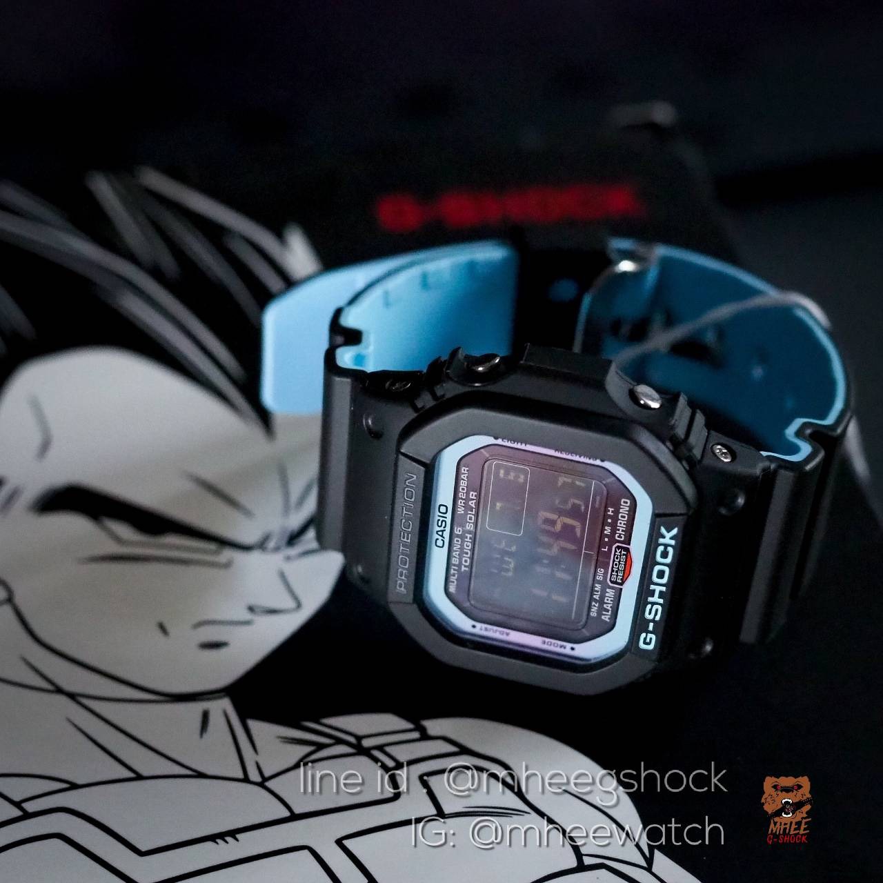 G-Shock Limited Dragon Ball Gw-M5610PC-1 Vegeta