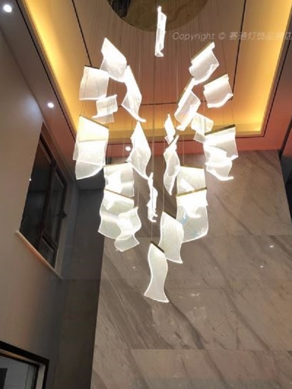 CT203A189 SOTMIA CHANDELIER โคมระย้า โคมโถงบรรได แชนเดอเรีย Lamp