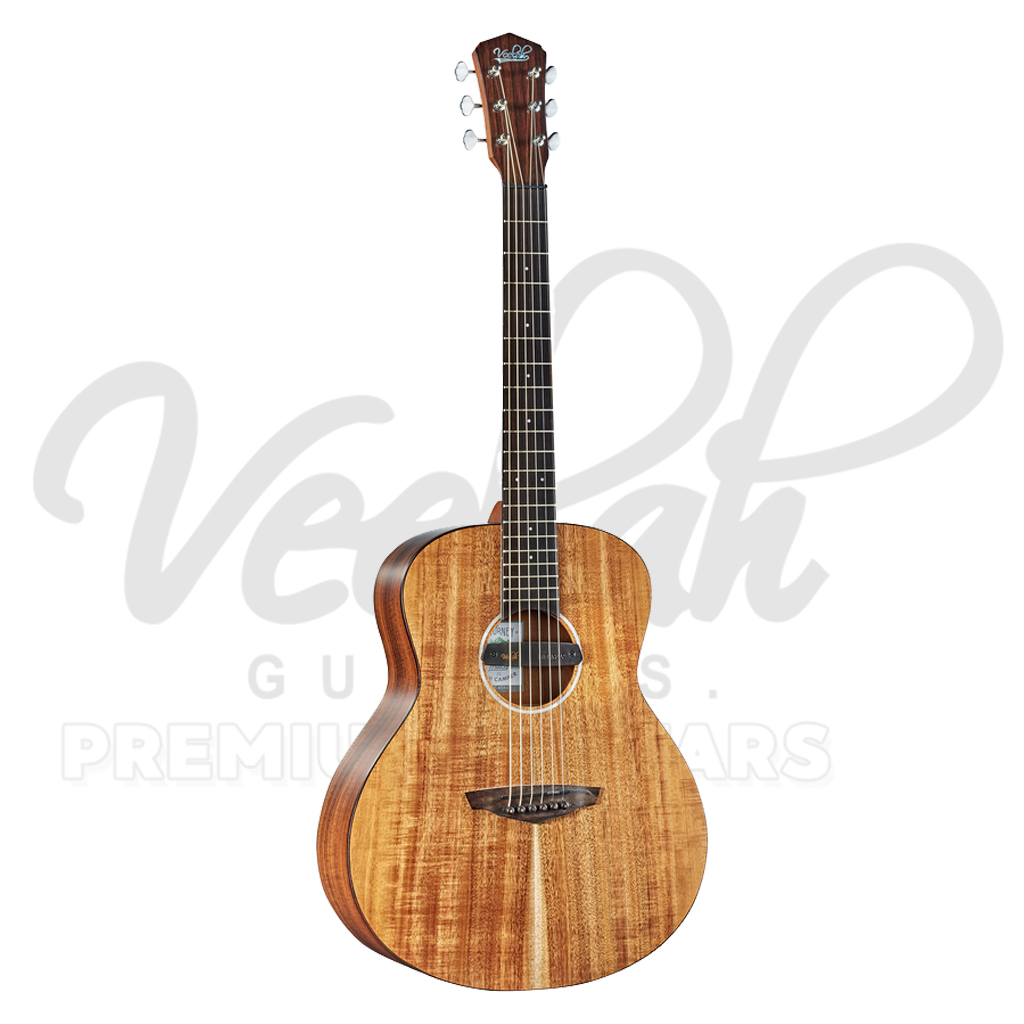 กีตาร์โปร่งไฟฟ้า Veelah Mini Camper Koa-E